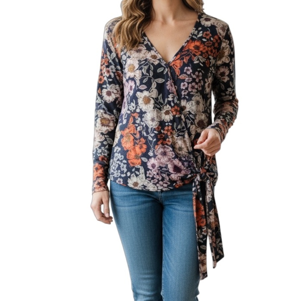 St. John’s Bay Women’s Size XL Floral Top